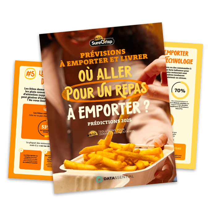 Couverture des Prédictions à Emporter et Livrer, présentées par McCain Foods et Datassential
