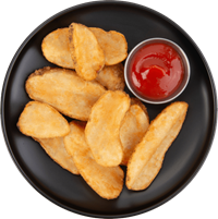 BREW CITY® BEER BATTER SKIN-ON POTATO WAVES