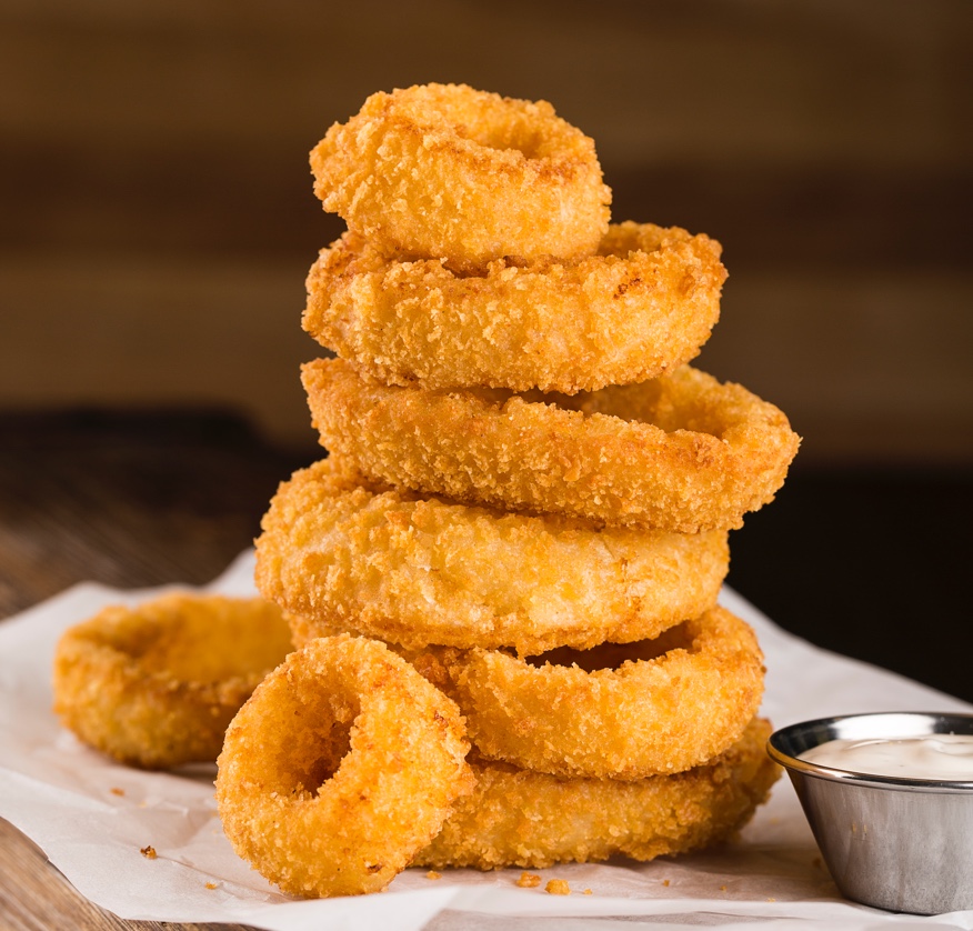 McCain Frozen Onion Rings 1/4-in, 4 kg